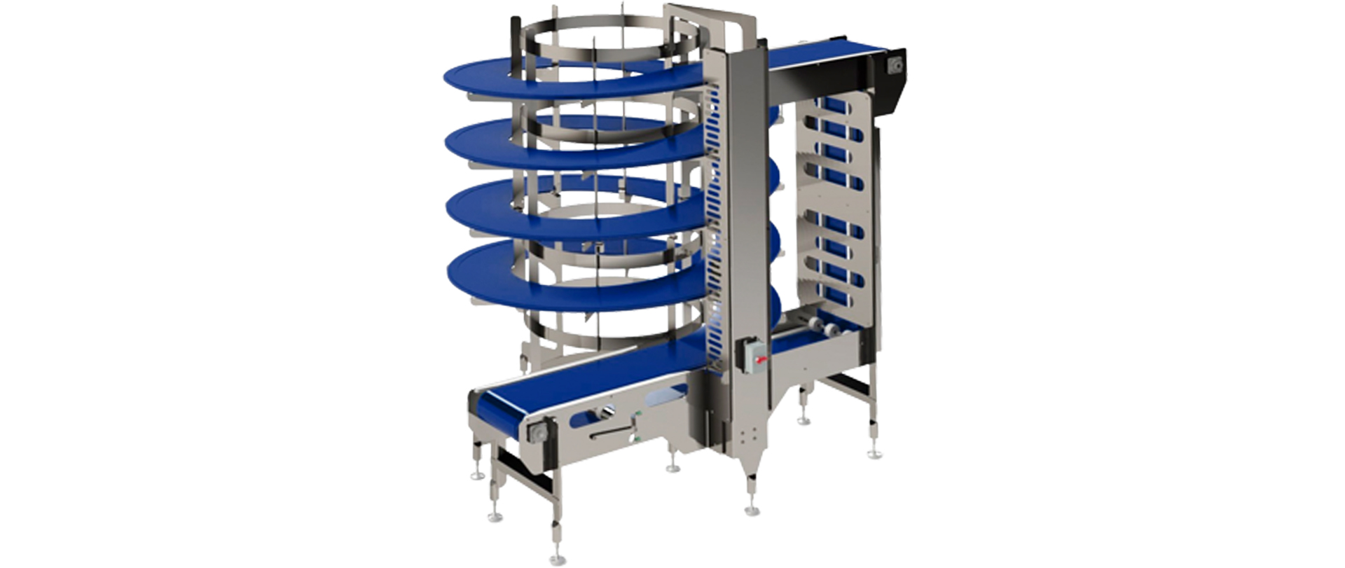 Hygienic Side Drive Conveyors | Spiral And Long Run Conveyors ...